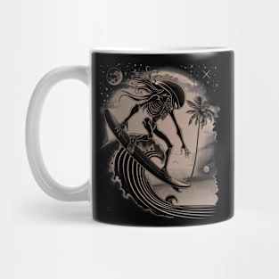 Alien surfing 88088 Mug